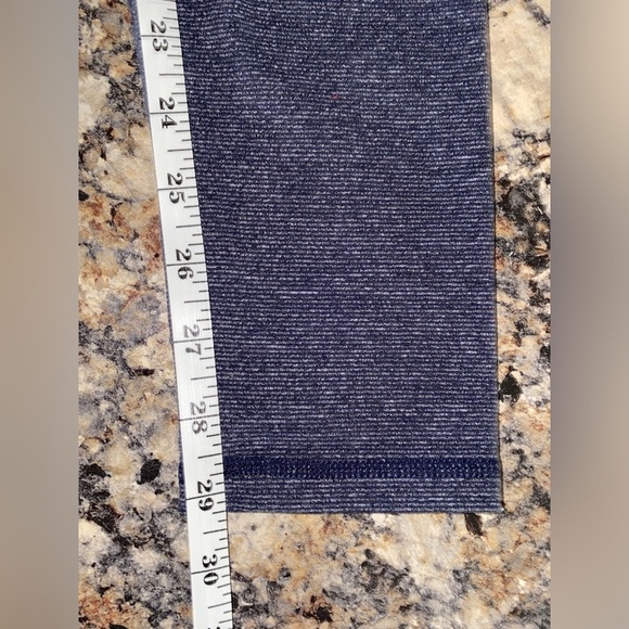 Kyodan Women’s Active Leggings – Navy Striped, Size P/S Small, 29” Inseam - Picture 7 of 7